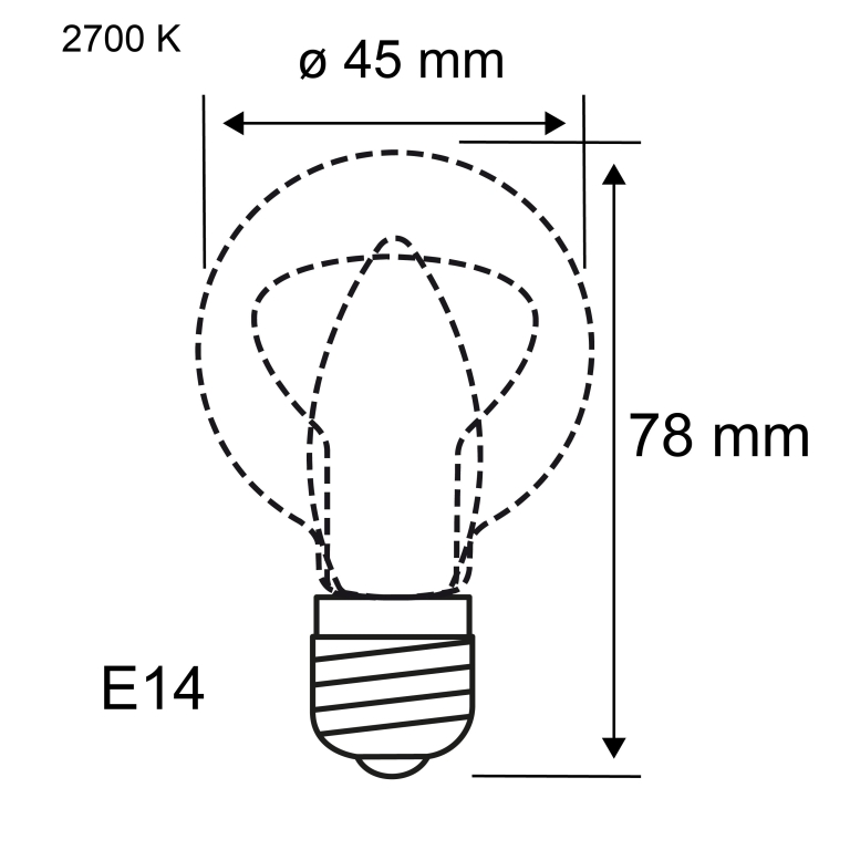 Paulmann Modern Classic Edition Standard 230V LED Tropfen Kopfspiegel E14  250lm 2,5W 2700K  Kopfspiegel Schwarz matt