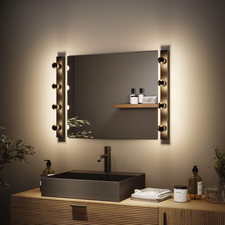 Paulmann Modern Classic Edition Standard 230V LED Tropfen Kopfspiegel E14  470lm 4,5W 2700K dimmbar Kopfspiegel Schwarz matt