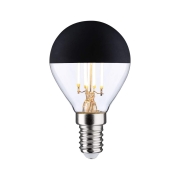 Modern Classic Edition Standard 230V LED Tropfen Kopfspiegel E14  470lm 4,5W 2700K dimmbar Kopfspiegel Schwarz matt
