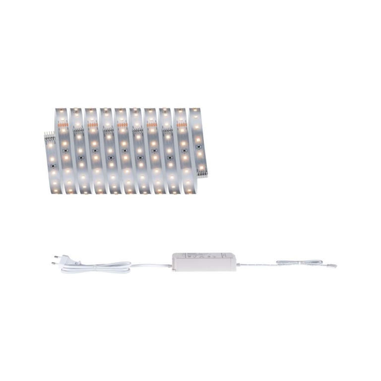 Paulmann MaxLED 500 LED Strip Warmweiß Basisset  3m   11W 550lm/m 64 LEDs/m 2700K 30VA