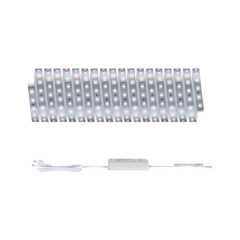 Paulmann MaxLED 500 LED Strip Neutralweiß Basisset  10m   28W 550lm/m 64 LEDs/m 4000K 40VA