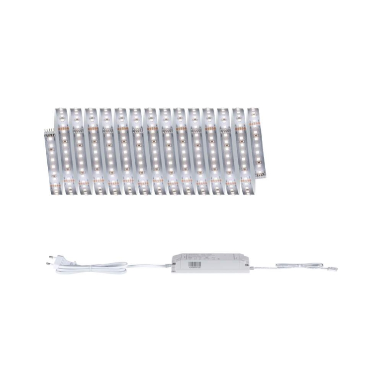 Paulmann MaxLED 1000 LED Strip Neutralweiß Basisset  5m   30W 1100lm/m 128 LEDs/m 4000K 60VA