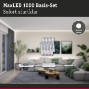 MaxLED 1000 LED Strip Neutralweiß Basisset  1,5m   11W 1100lm/m 128 LEDs/m 4000K 30VA