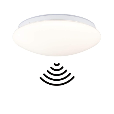 Paulmann LED Deckenleuchte Leonis II Dämmerungsgesteuerter Bewegungsmelder (HF)  IP44  3000 - 5700K 1750lm 230V 16,5W  Weiß