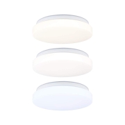 LED Deckenleuchte Luiana Dämmerungsgesteuerter Bewegungsmelder (HF)  IP44  3000 - 5700K 1750lm 230V 16,5W  Weiß