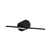 LED Spiegelleuchte Sava  IP44  3000K 250lm 230V 4,2W  Schwarz matt