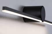 LED Spiegelleuchte Sava  IP44  3000K 250lm 230V 4,2W  Schwarz matt