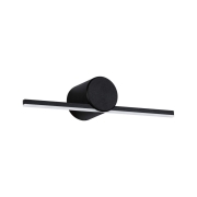 LED Spiegelleuchte Sava  IP44  3000K 250lm 230V 4,2W  Schwarz matt