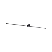 LED Spiegelleuchte Sava  IP44  3000K 850lm 230V 13,5W  Schwarz matt