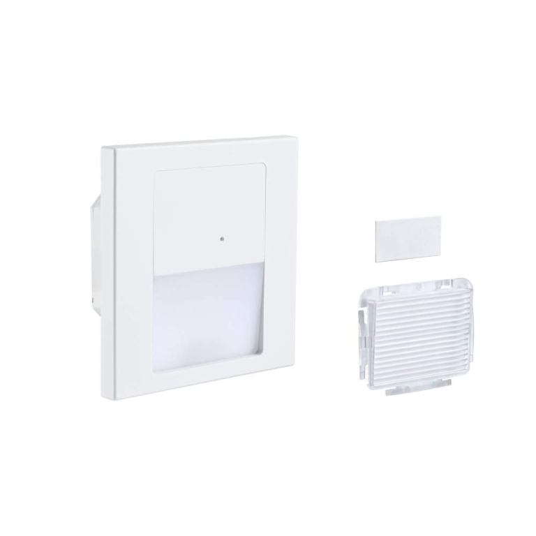 Paulmann LED Wandeinbauleuchte Tsaro Weiß matt (Leader) Orientierungslicht 1W 80lm 2700K 230V