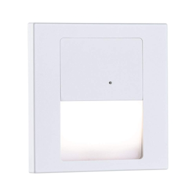 Paulmann LED Wandeinbauleuchte Tsaro Weiß matt (Leader) Orientierungslicht 1W 80lm 2700K 230V