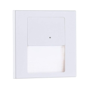 LED Wandeinbauleuchte Tsaro Weiß matt (Leader) Orientierungslicht 1W 80lm 2700K 230V