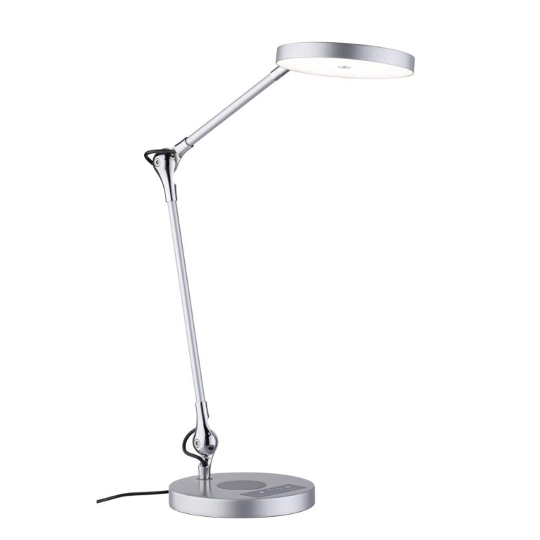 Paulmann LED Schreibtischleuchte Numis White Switch 1000lm 11W Weißaluminium