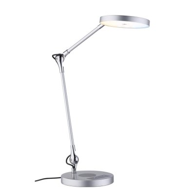 Paulmann LED Schreibtischleuchte Numis White Switch 1000lm 11W Weißaluminium