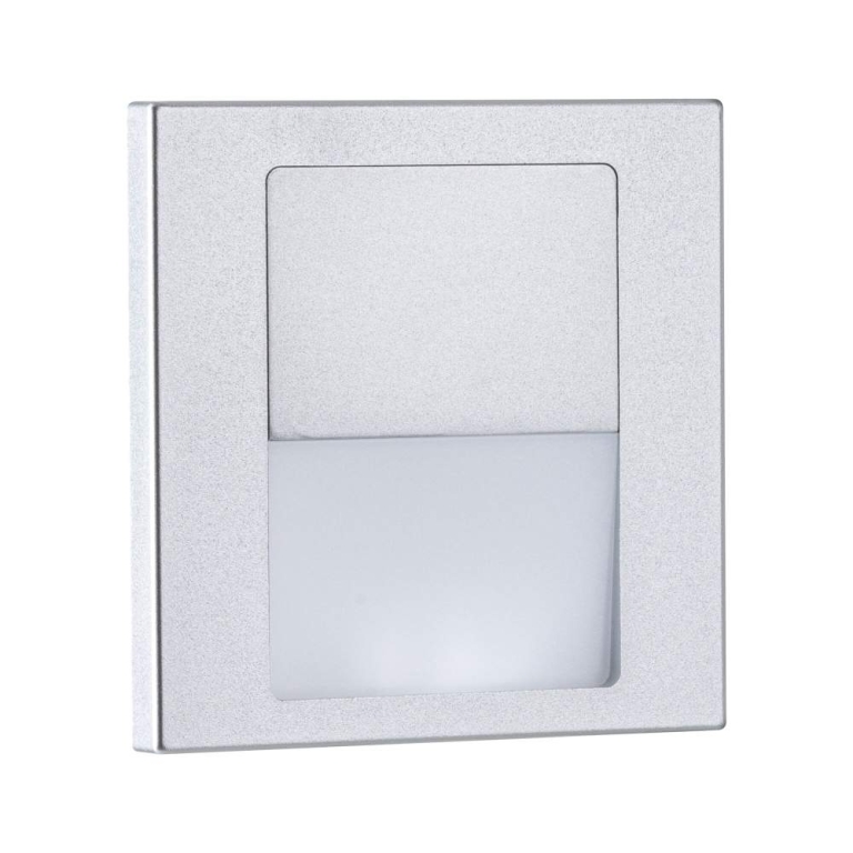 Paulmann LED Wandeinbauleuchte Tsaro Chrom matt (Follower) Orientierungslicht 1W 80lm 2700K 230V