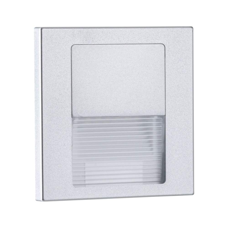 Paulmann LED Wandeinbauleuchte Tsaro Chrom matt (Follower) Orientierungslicht 1W 80lm 2700K 230V