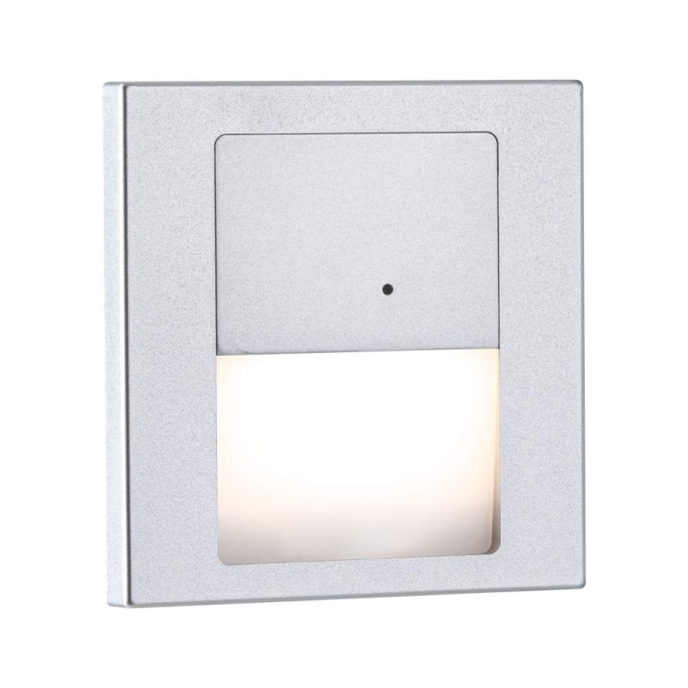 Paulmann LED Wandeinbauleuchte Tsaro Chrom matt (Leader) Orientierungslicht 1W 80lm 2700K 230V