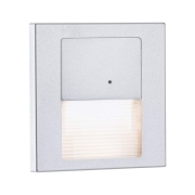LED Wandeinbauleuchte Tsaro Chrom matt (Leader) Orientierungslicht 1W 80lm 2700K 230V
