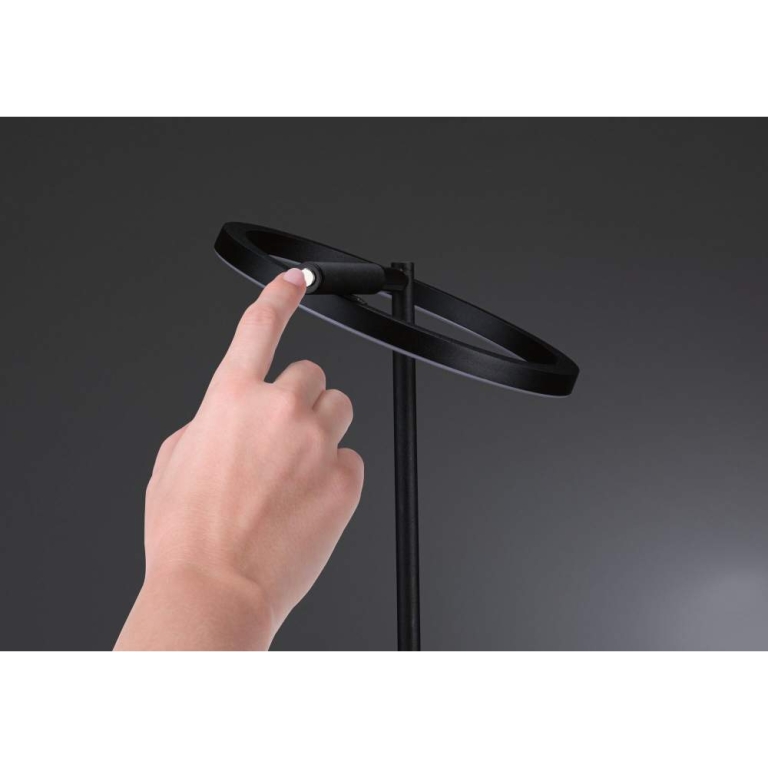Paulmann LED Stehleuchte Odila  Tunable White 2x1200lm 2x10,4W Schwarz matt, Chrom