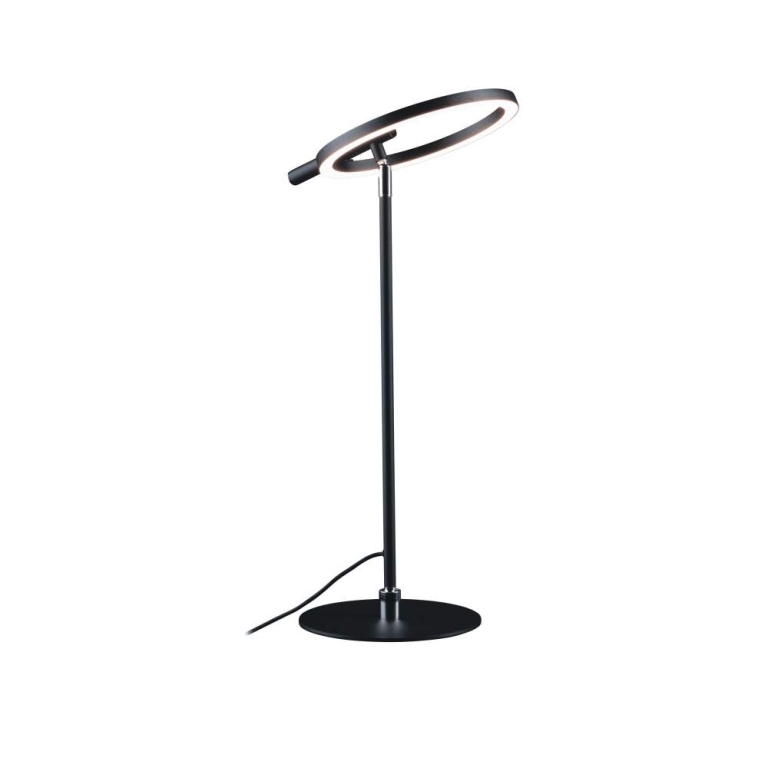 Paulmann LED Schreibtischleuchte Odila  Tunable White 650lm 10,4W Schwarz matt, Chrom