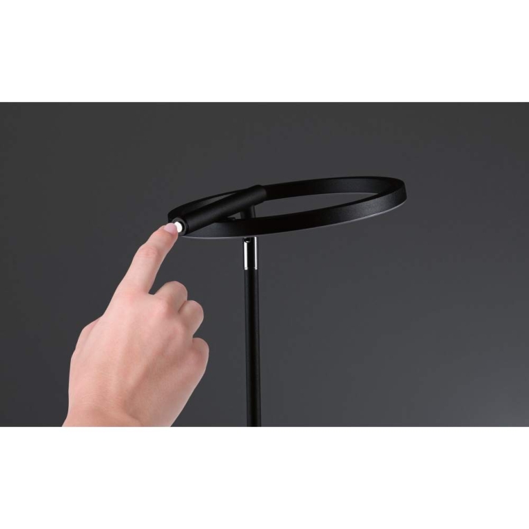 Paulmann LED Schreibtischleuchte Odila  Tunable White 650lm 10,4W Schwarz matt, Chrom