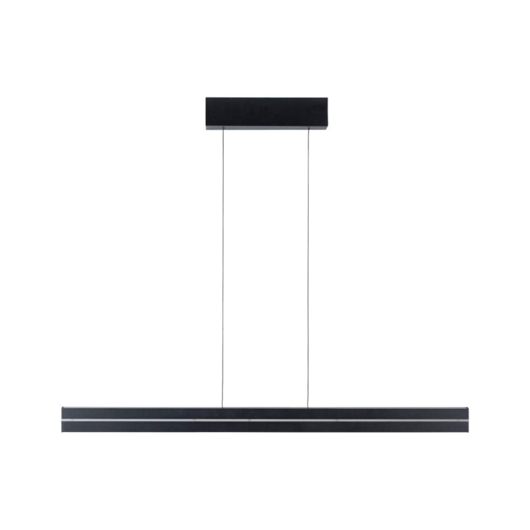 Paulmann LED Pendelleuchte Raiko RGBW+  2300lm / 370lm 19W / 6W Schwarz