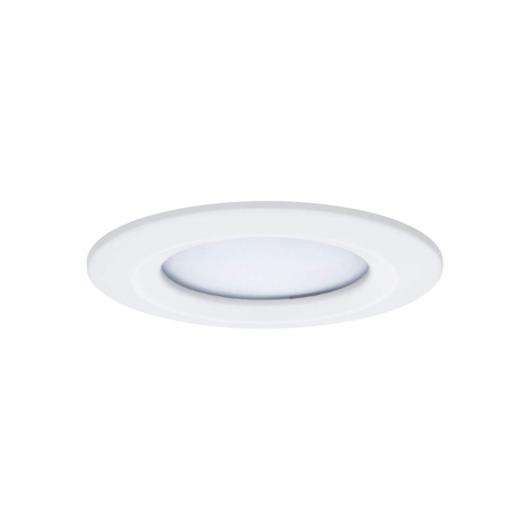 Paulmann LED Einbauleuchte Nova Coin   IP44 rund 78mm  Tunable White 3x6W 3x530lm 230V Weiß matt Aluminium