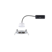 LED Einbauleuchte Nova Coin   IP44 rund 78mm  Tunable White 6W 530lm 230V Eisen gebürstet Aluminium