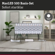 MaxLED 500 LED Strip Neutralweiß Basisset  5m   17W 550lm/m 64 LEDs/m 4000K 30VA