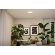 LED Panel Atria Shine  IP44 eckig mm  15,7W 2100lm 3000 - 6500K Schwarz