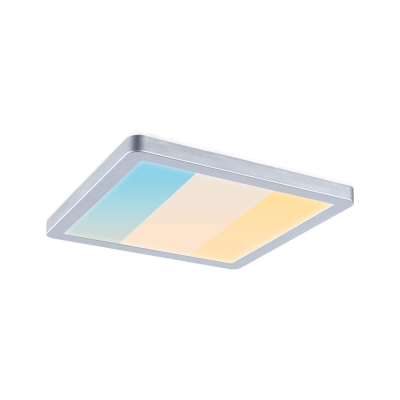 Paulmann LED Panel Atria Shine  IP44 eckig 190x190mm  8W 1160lm 3000 - 6500K Chrom matt