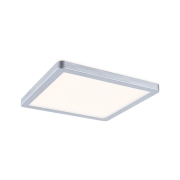 LED Panel Atria Shine  IP44 eckig 190x190mm  8W 1160lm 3000 - 6500K Chrom matt