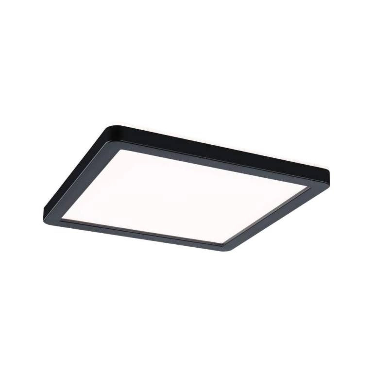 Paulmann LED Panel Atria Shine  IP44 eckig 190x190mm  8W 1160lm 3000 - 6500K Schwarz