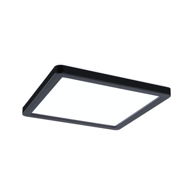 Paulmann LED Panel Atria Shine  IP44 eckig 190x190mm  8W 1160lm 3000 - 6500K Schwarz