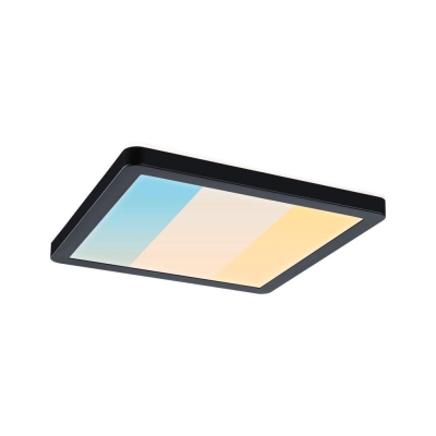 Paulmann LED Panel Atria Shine  IP44 eckig 190x190mm  8W 1160lm 3000 - 6500K Schwarz