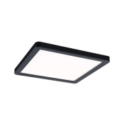 LED Panel Atria Shine  IP44 eckig 190x190mm  8W 1160lm 3000 - 6500K Schwarz