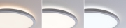 LED Panel Atria Shine  IP44 rund 190mm  7,6W 1100lm 3000 - 6500K Chrom matt