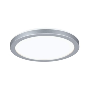 LED Panel Atria Shine  IP44 rund 190mm  7,6W 1100lm 3000 - 6500K Chrom matt