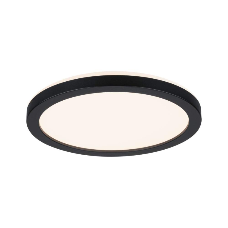 Paulmann LED Panel Atria Shine  IP44 rund 190mm  7,6W 1100lm 3000 - 6500K Schwarz