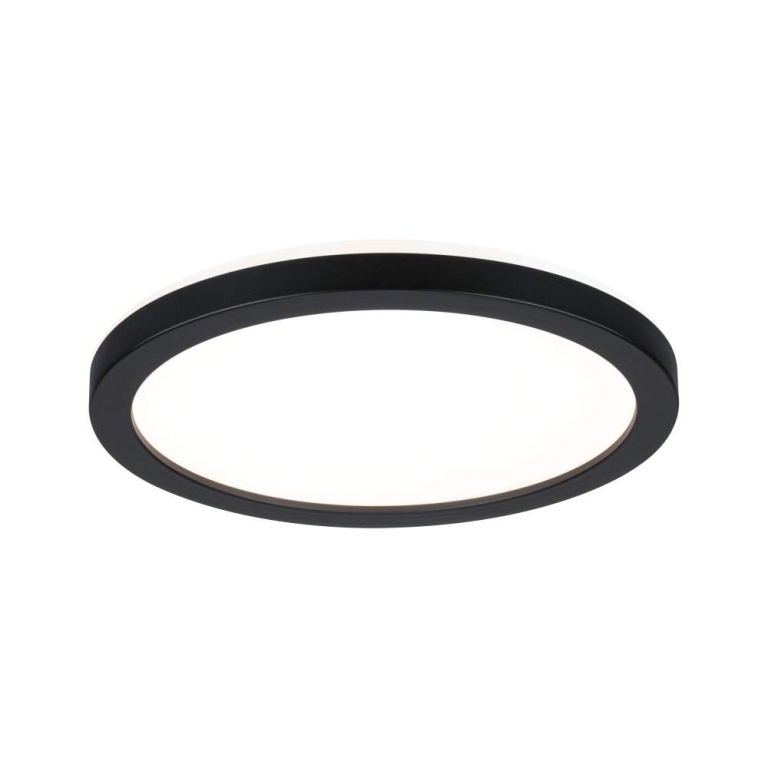 Paulmann LED Panel Atria Shine  IP44 rund 190mm  7,6W 1100lm 3000 - 6500K Schwarz