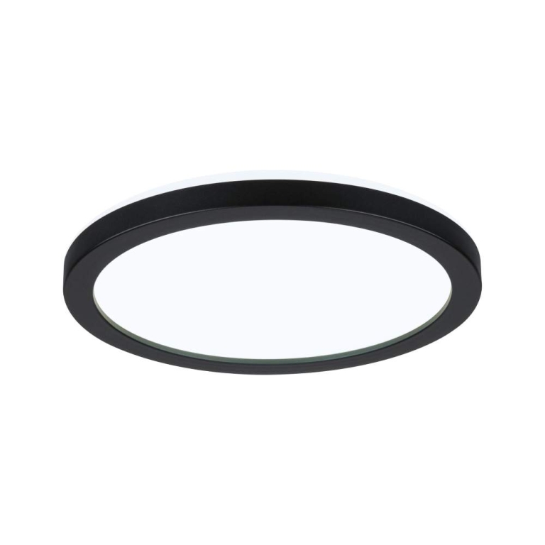 Paulmann LED Panel Atria Shine  IP44 rund 190mm  7,6W 1100lm 3000 - 6500K Schwarz