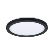 LED Panel Atria Shine  IP44 rund 190mm  7,6W 1100lm 3000 - 6500K Schwarz