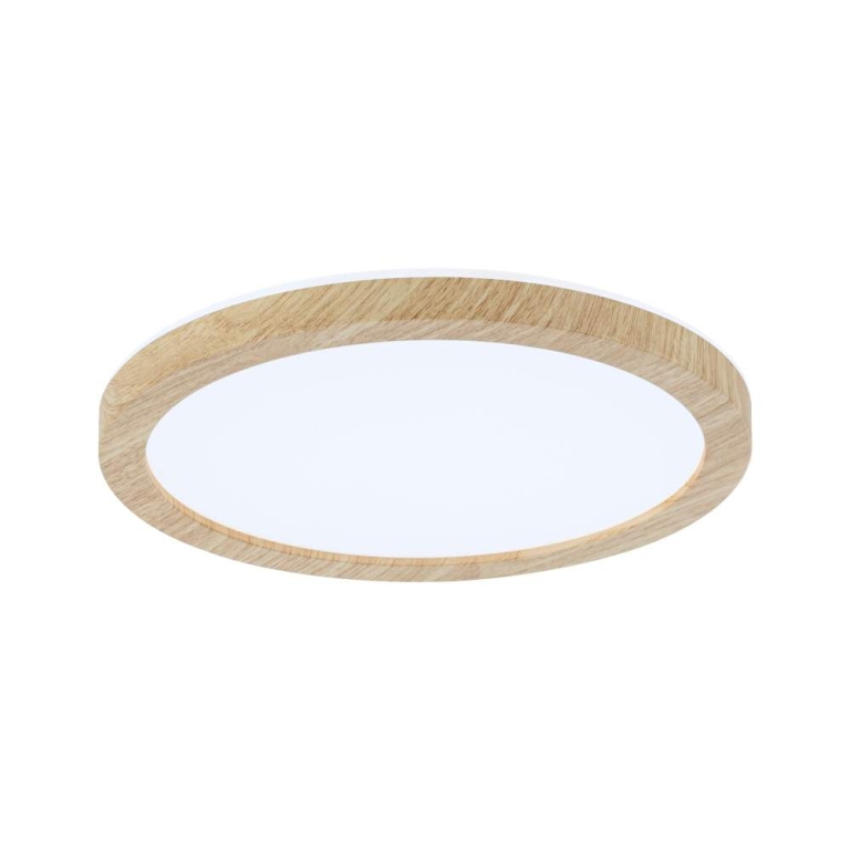 Paulmann LED Panel Atria Shine  IP44 rund 190mm  7,6W 1100lm 3000 - 6500K Holzoptik