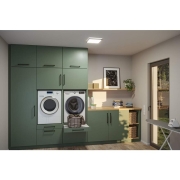 LED Panel Atria Shine  IP44 eckig mm  15,7W 2100lm 3000 - 6500K Chrom matt