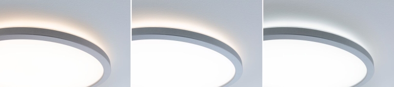 Paulmann LED Panel Atria Shine  IP44 rund 298mm  14,8W 2250lm 3000 - 6500K Chrom matt