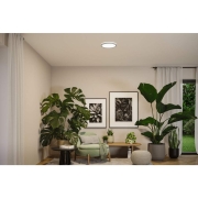 LED Panel Atria Shine  IP44 rund 298mm  14,8W 2250lm 3000 - 6500K Chrom matt