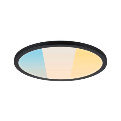 Paulmann LED Panel Atria Shine  IP44 rund 298mm  14,8W 2250lm 3000 - 6500K Schwarz