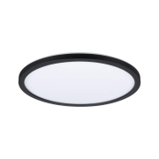 LED Panel Atria Shine  IP44 rund 298mm  14,8W 2250lm 3000 - 6500K Schwarz