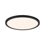 LED Panel Atria Shine  IP44 rund 298mm  14,8W 2250lm 3000 - 6500K Schwarz