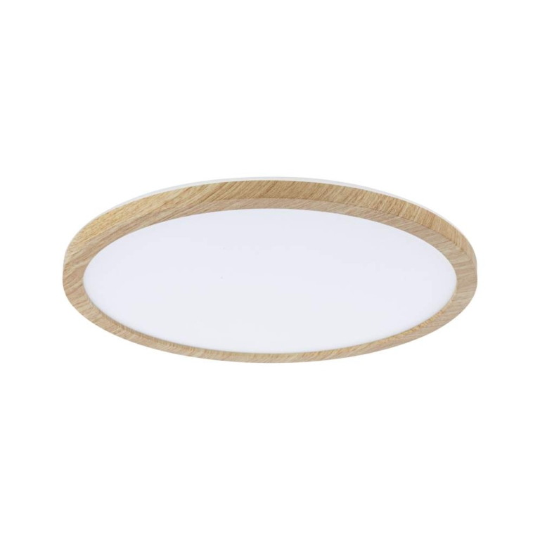 Paulmann LED Panel Atria Shine  IP44 rund 298mm  14,8W 2250lm 3000 - 6500K Holzoptik
